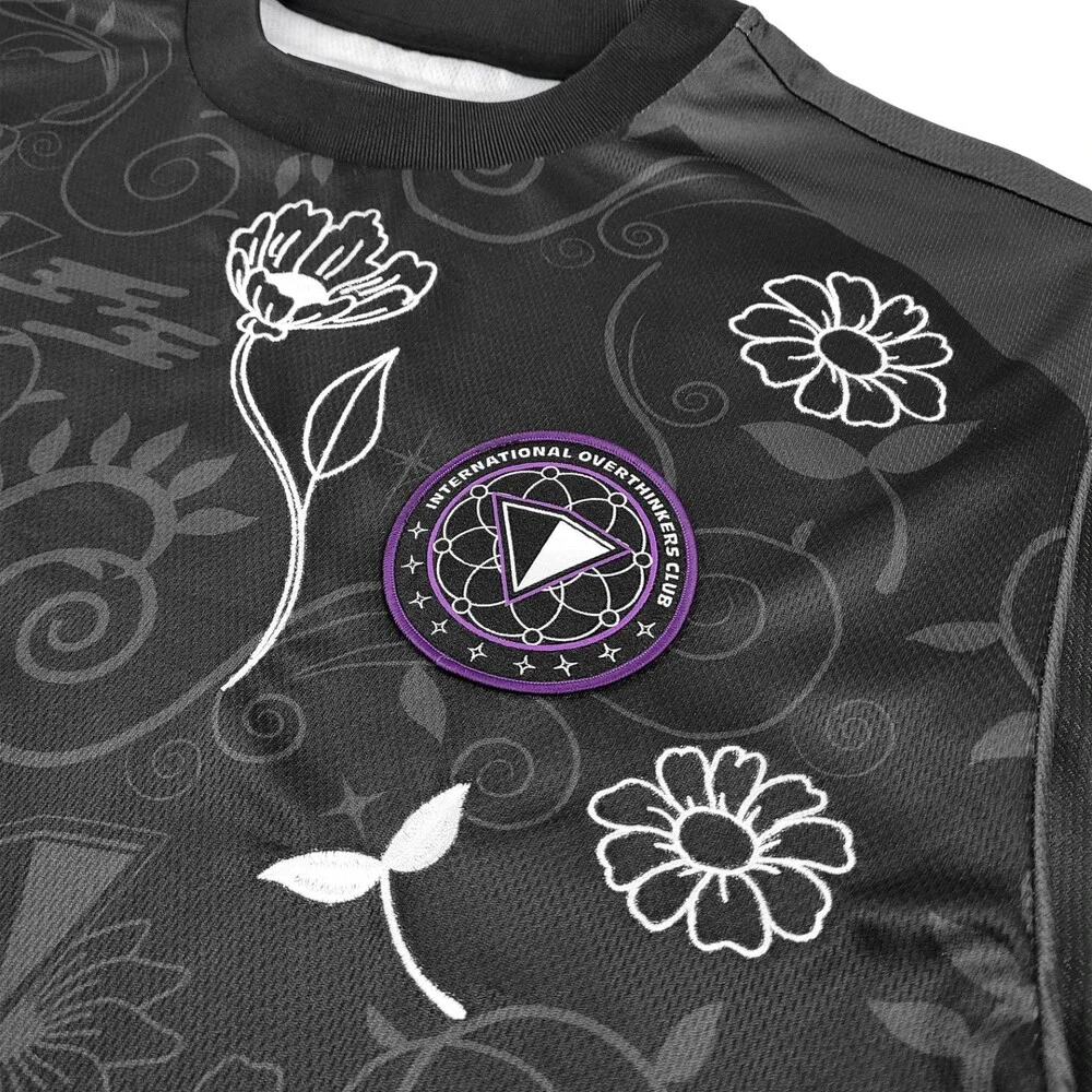 InzoFloral Nebula Soccer Jersey Soccer jersey EDM rave Size XXXL 3XL XXXlarge
